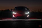 Tesla Model X P90D on Vossen Wheels (ML-X2) 2019 года